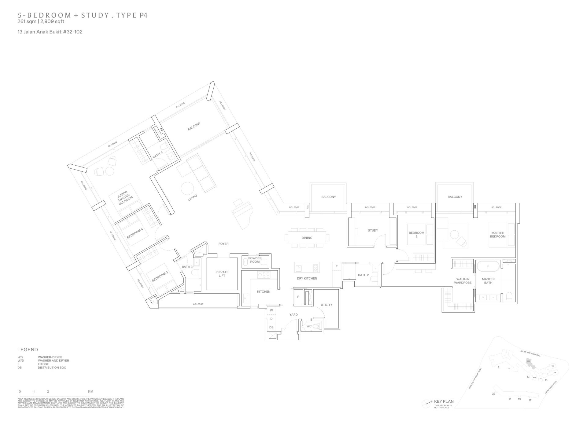 The Reserve Residences floorplan